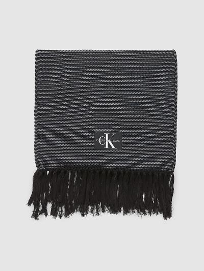 Calvin Klein Táskák & Kiegészítők HU964554 | Calvin Klein Extra Long Férfi Sál Fekete